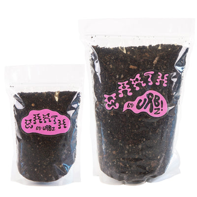 Succulent mix soil for growing cacti, succulents and low water plants in the Urbz window planters. Earth by Urbz comes in small and large sizes.